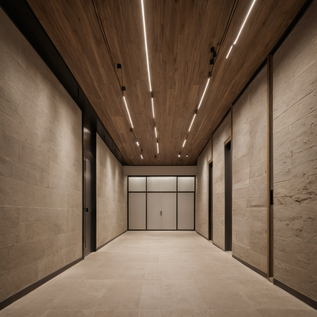 What are the essential parts of a design brief for interiors, entrances, and custom finishes interior planning detail